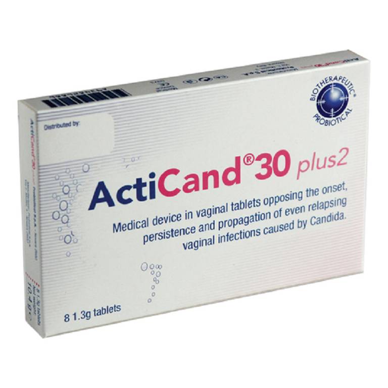 ACTICAND 30 8CRP VAGINALI