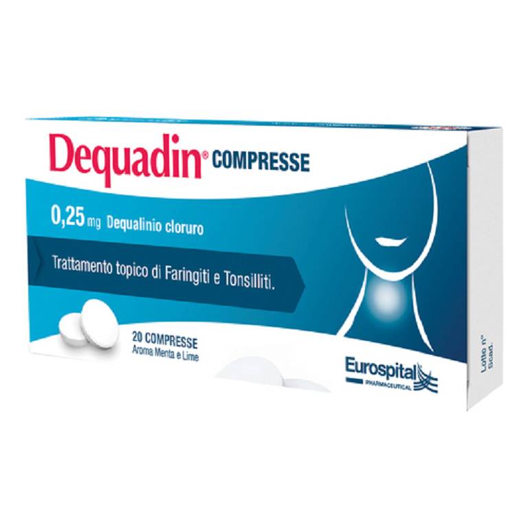 DEQUADIN*20CPR 0,25MG