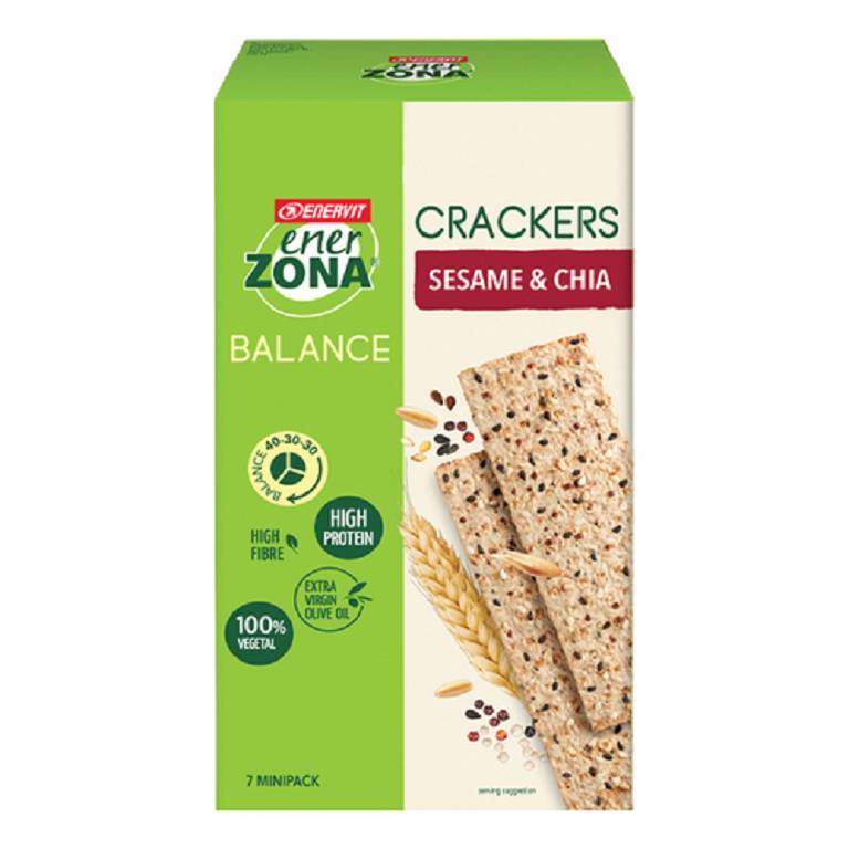 ENERZONA CRACKERS SES&CHIA175G