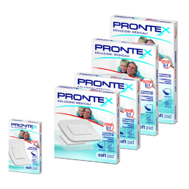 GARZA PRONTEX SOFT 10X20CM 2PZ