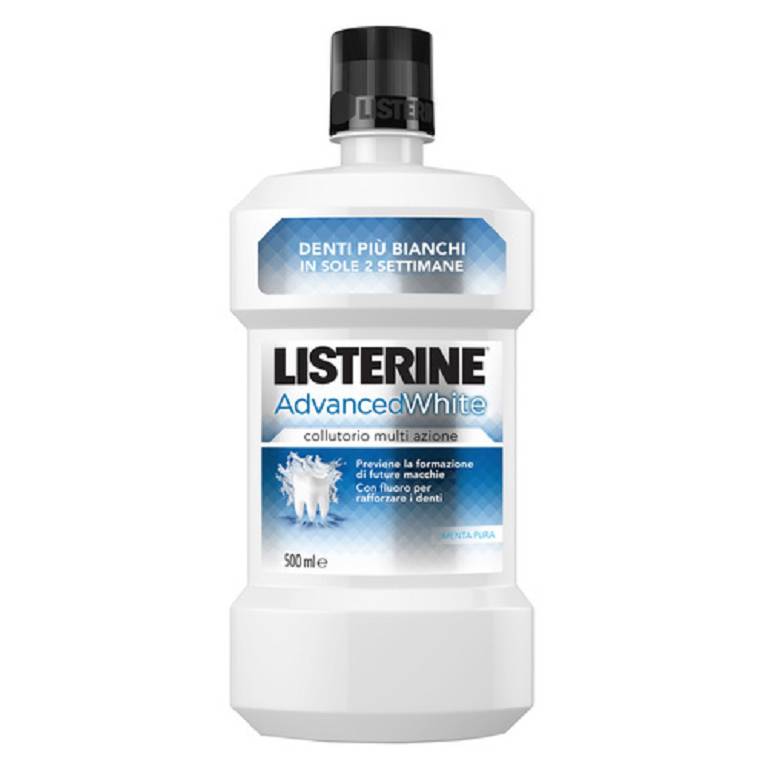 LISTERINE ADVANCE WHITE 500ML