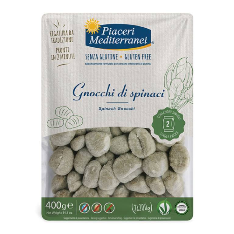 PIACERI MEDIT GNOC SPINACI400G