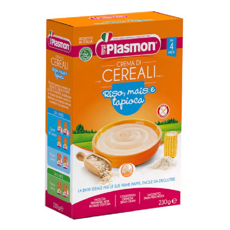 PLASMON CEREALI CREMA RI/MA/TA