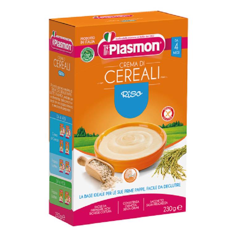 PLASMON CEREALI CREMA RISO230G