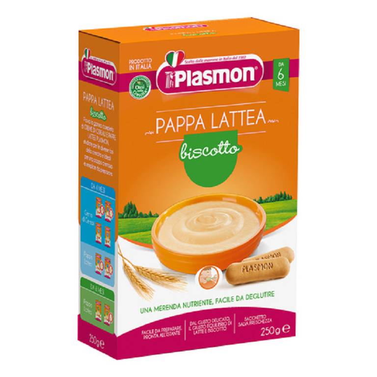 PLASMON PAPPA LATTEA/BISC 250G