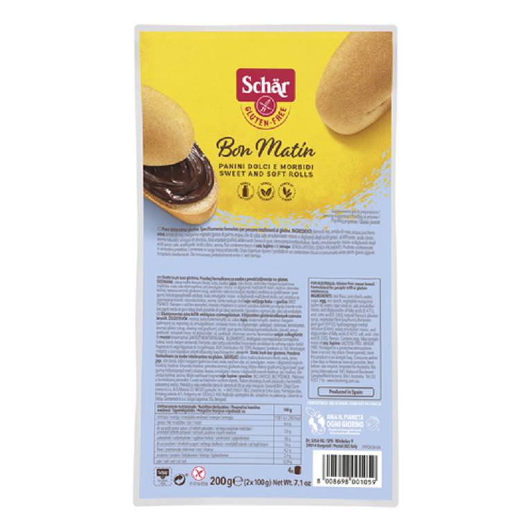 SCHAR BON MATIN PANE DOLCE200G