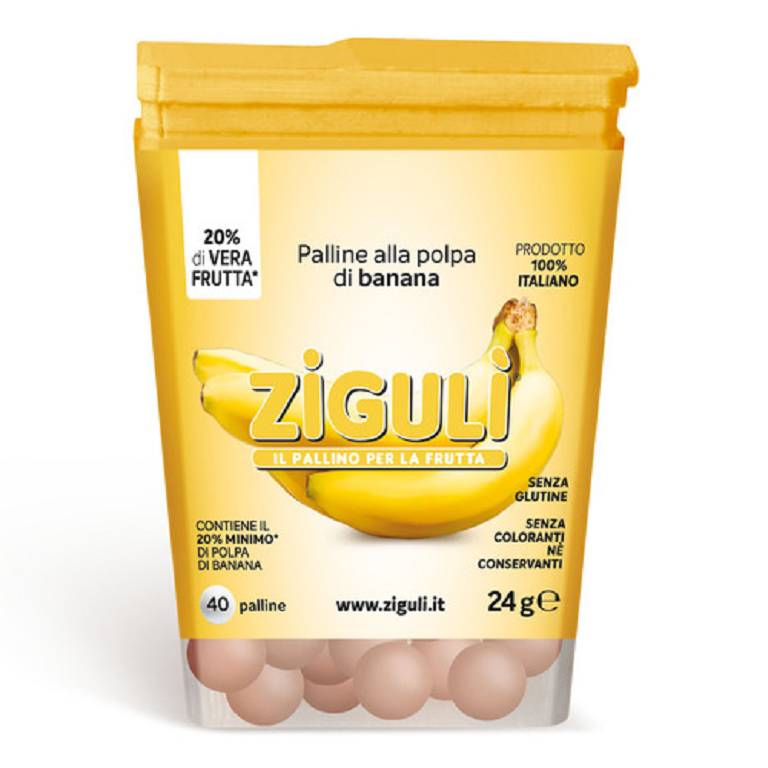 ZIGULI BANANA 40PALLINE 24G